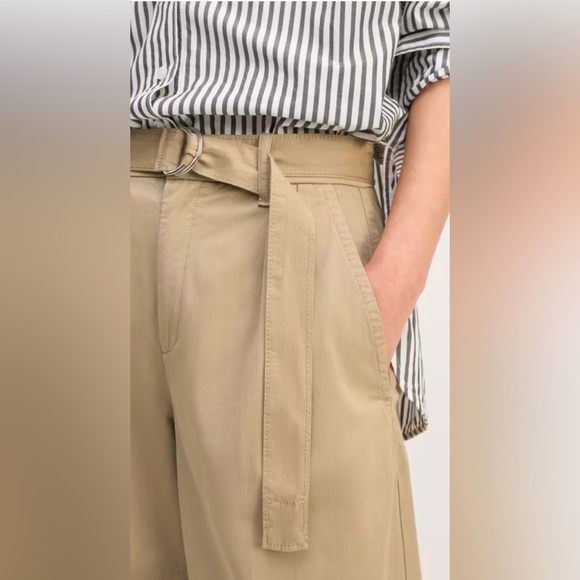 Everlane The Pleated Wide Leg Chino - Picture 6 of 7